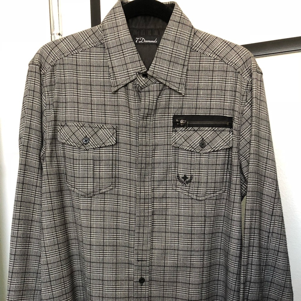 Men’s 7 Diamonds Shirt Size M